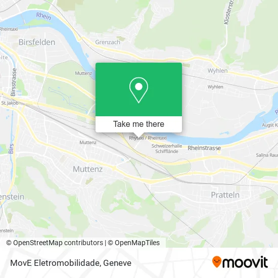 MovE Eletromobilidade map