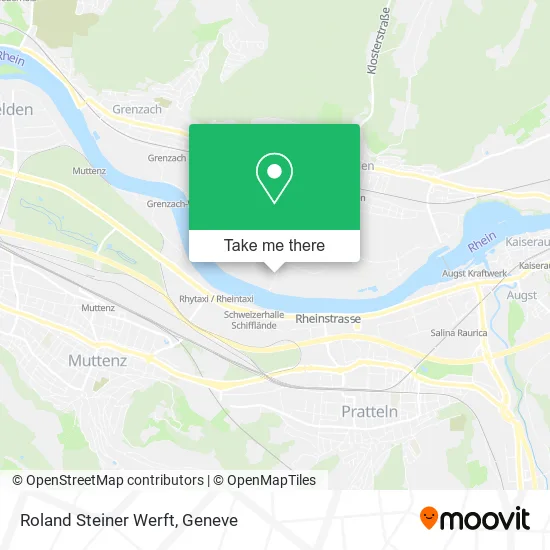 Roland Steiner Werft map