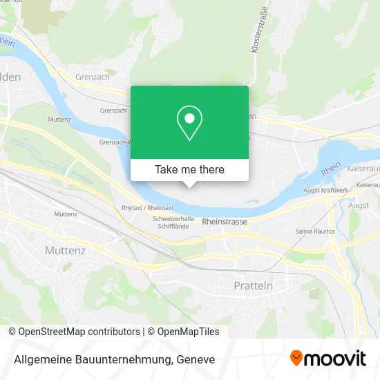 Allgemeine Bauunternehmung map