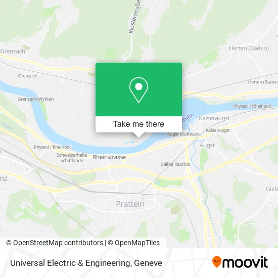 Universal Electric & Engineering map