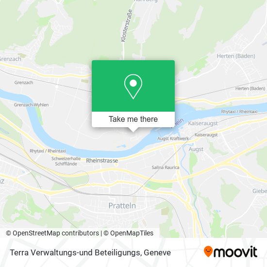 Terra Verwaltungs-und Beteiligungs map