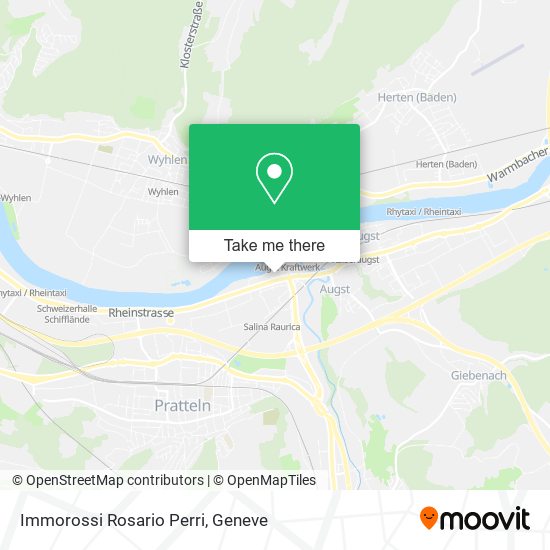 Immorossi Rosario Perri map