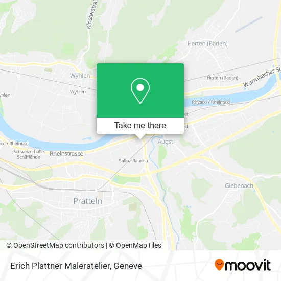 Erich Plattner Maleratelier map