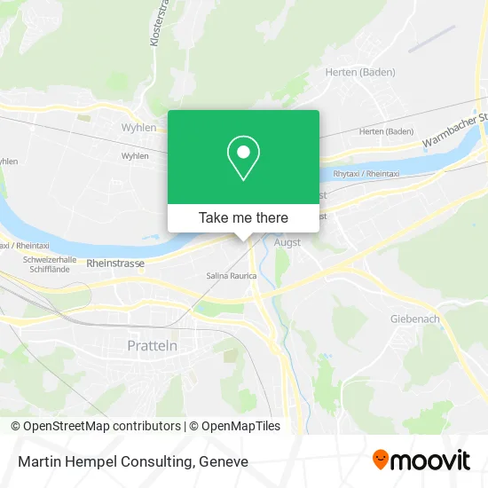 Martin Hempel Consulting map