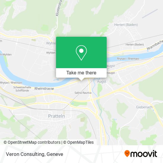 Veron Consulting map