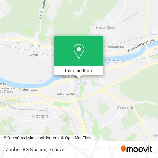 Zimber AG Küchen map