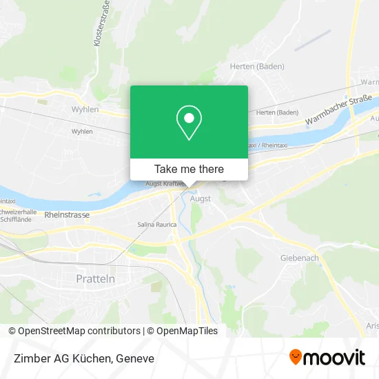 Zimber AG Küchen map