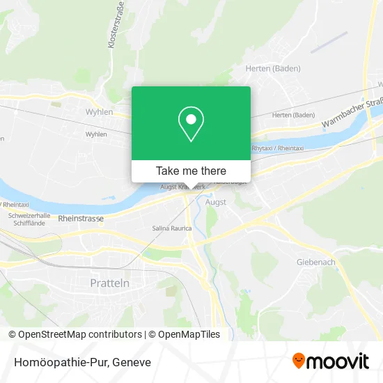 Homöopathie-Pur map