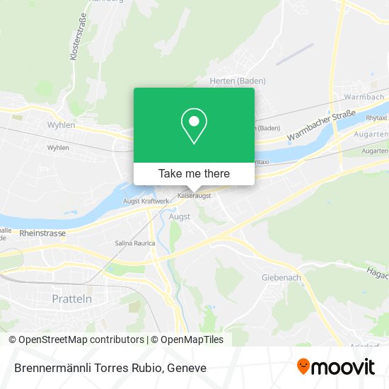Brennermännli Torres Rubio map