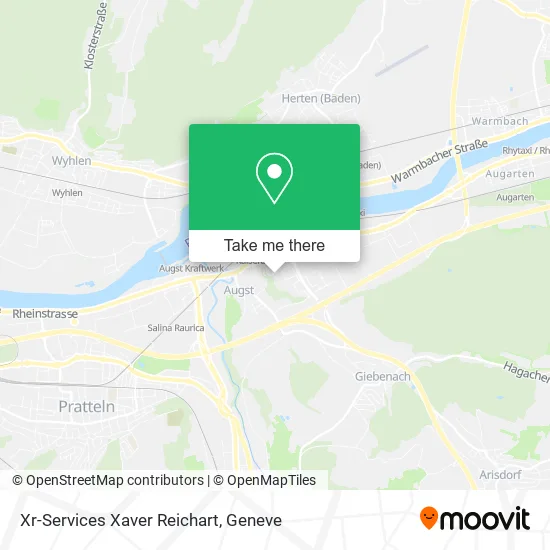 Xr-Services Xaver Reichart map