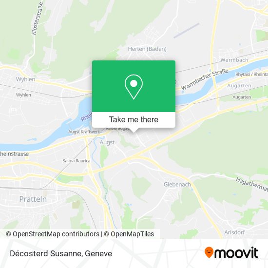 Décosterd Susanne map