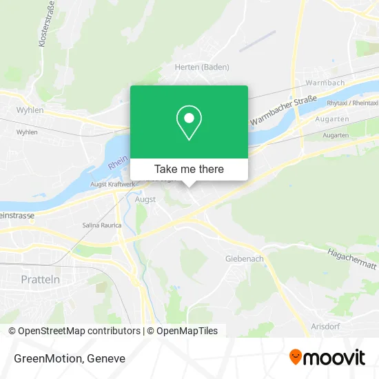 GreenMotion map