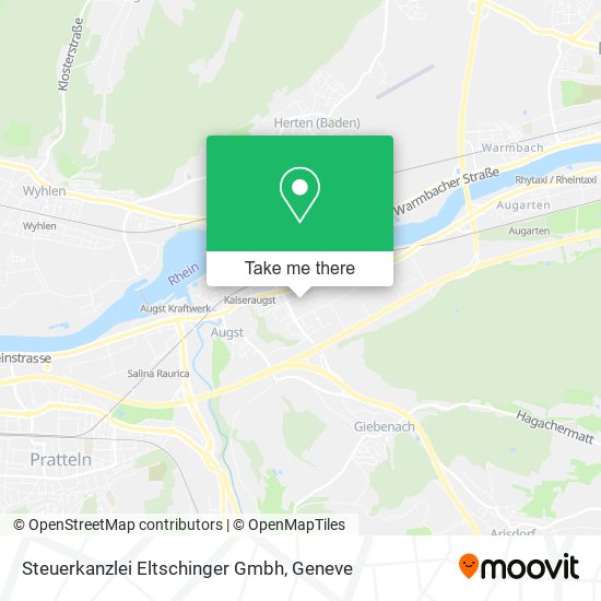 Steuerkanzlei Eltschinger Gmbh map