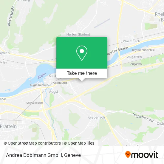 Andrea Doblmann GmbH map