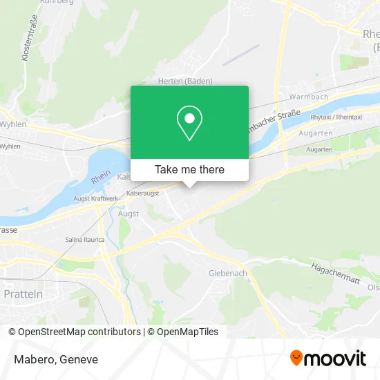 Mabero map