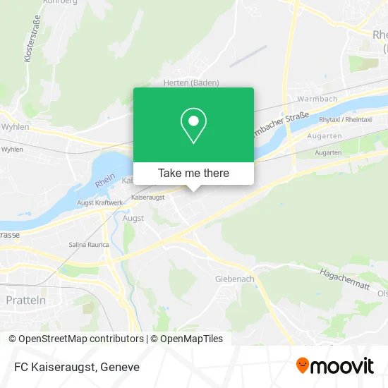 FC Kaiseraugst map