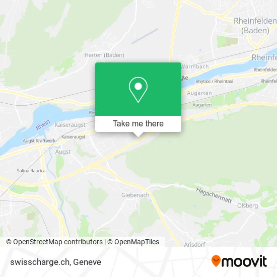 swisscharge.ch map