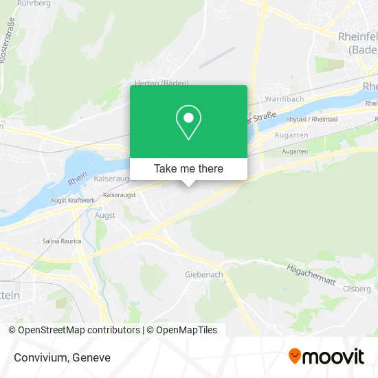 Convivium map