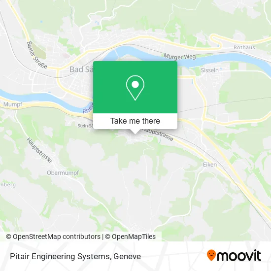 Pitair Engineering Systems map