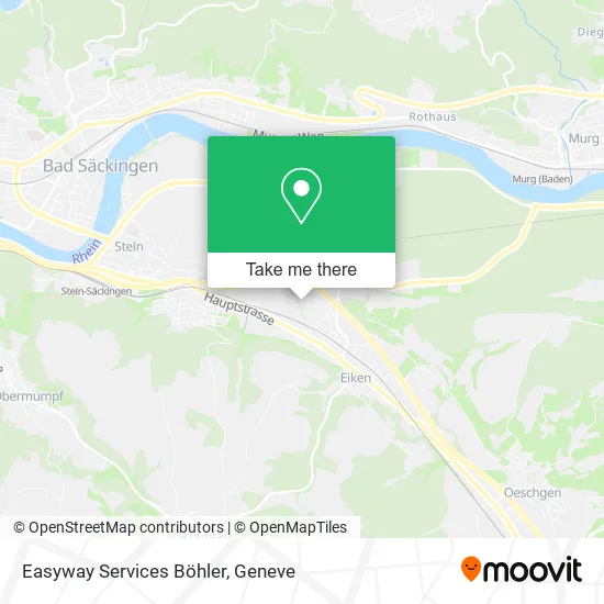 Easyway Services Böhler map