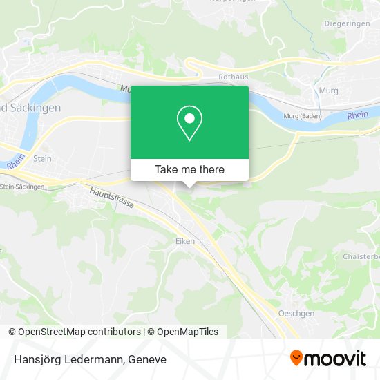 Hansjörg Ledermann map