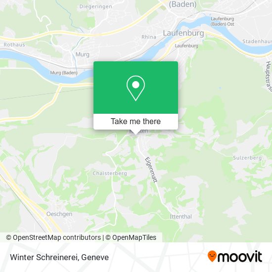 Winter Schreinerei map