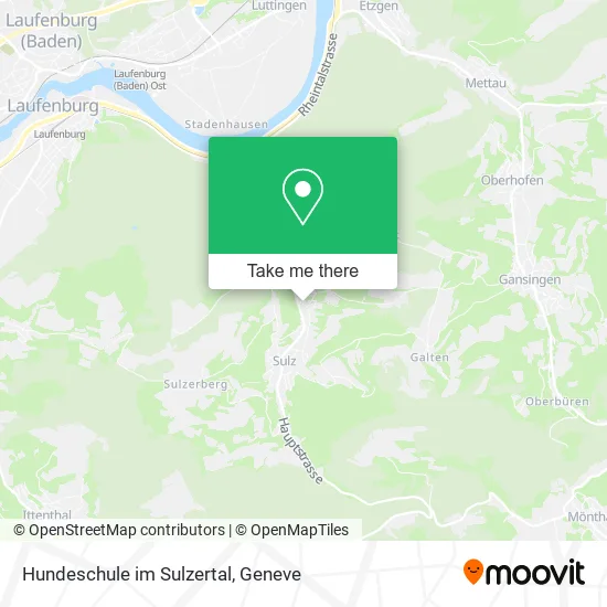 Hundeschule im Sulzertal map