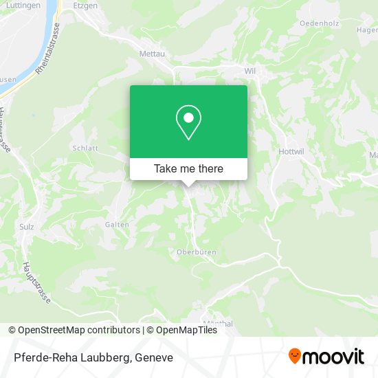 Pferde-Reha Laubberg map