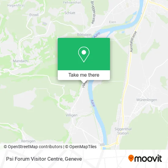 Psi Forum Visitor Centre map