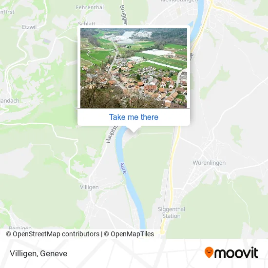 Villigen map