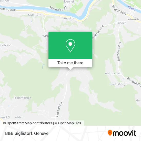 B&B Siglistorf map