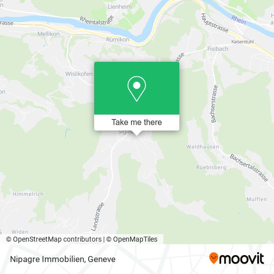 Nipagre Immobilien map