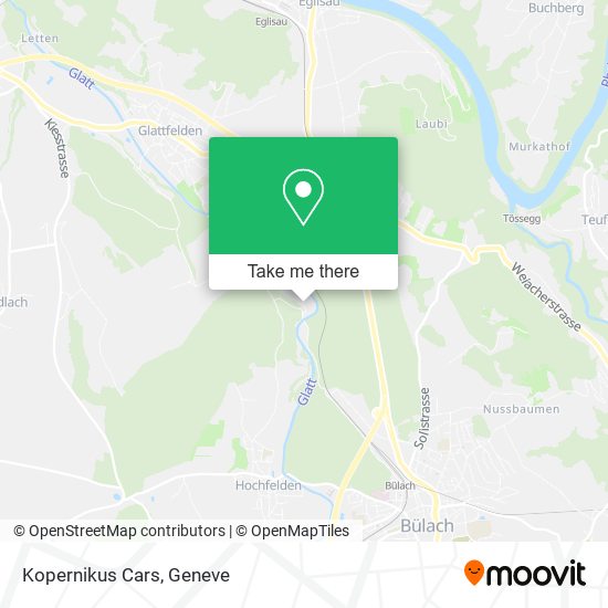 Kopernikus Cars map