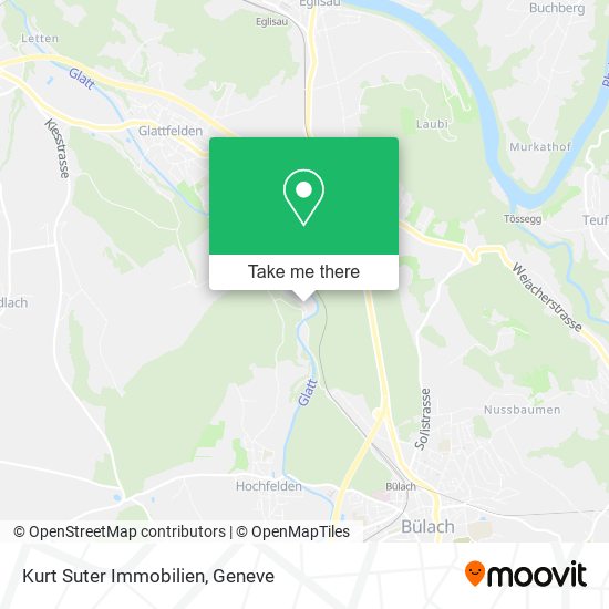 Kurt Suter Immobilien map