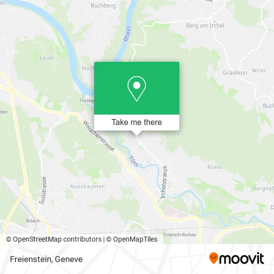 Freienstein map