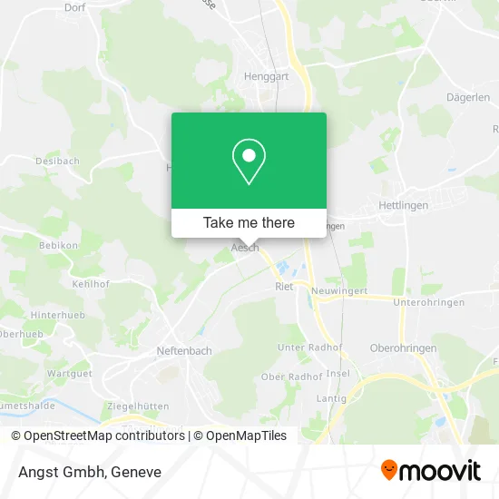 Angst Gmbh map