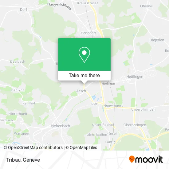 Tribau map