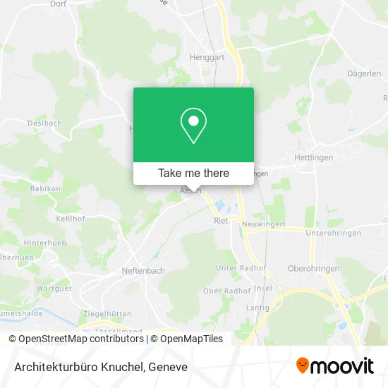 Architekturbüro Knuchel map