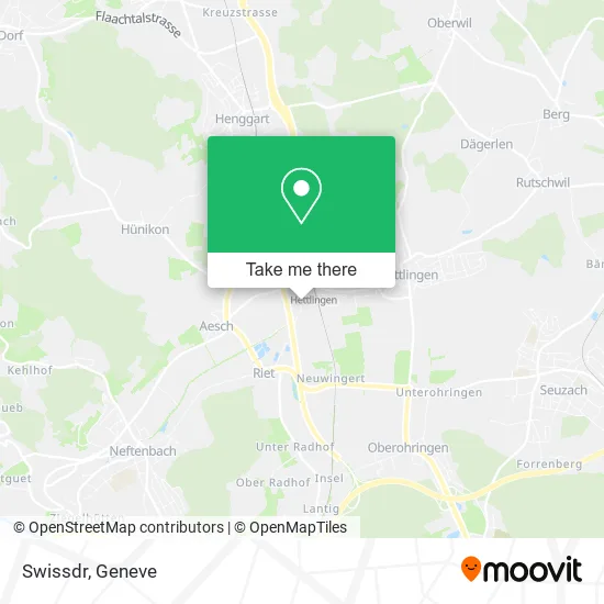 Swissdr map