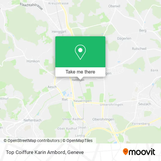 Top Coiffure Karin Ambord map