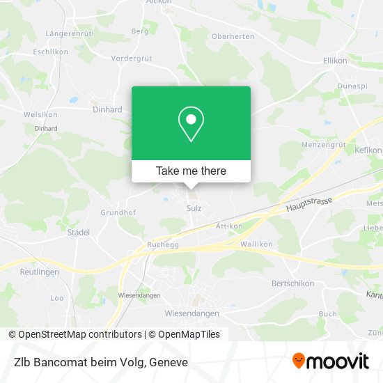 Zlb Bancomat beim Volg map