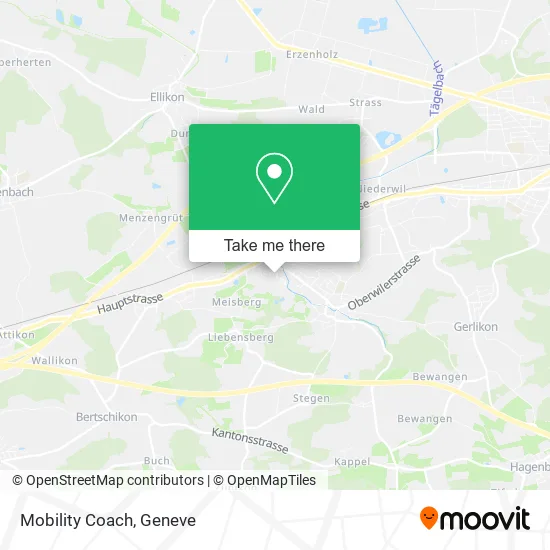 Mobility Coach map