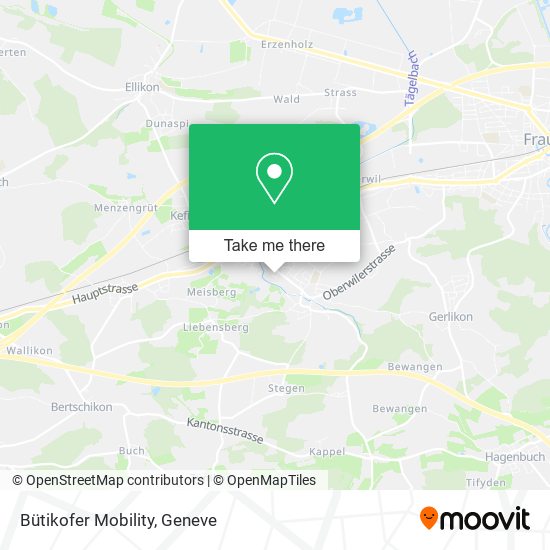 Bütikofer Mobility map
