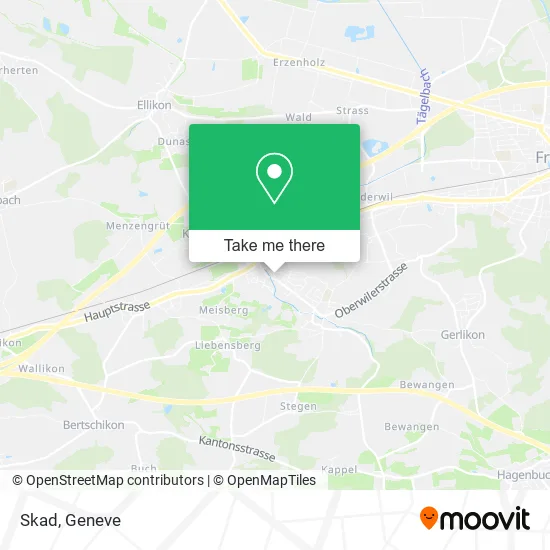 Skad map