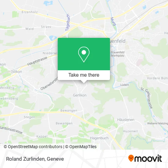 Roland Zurlinden map
