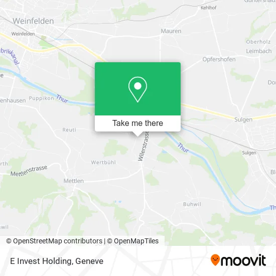 E Invest Holding map