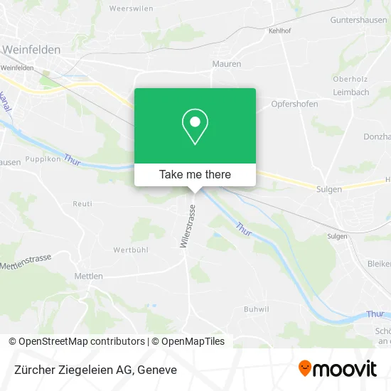 Zürcher Ziegeleien AG map