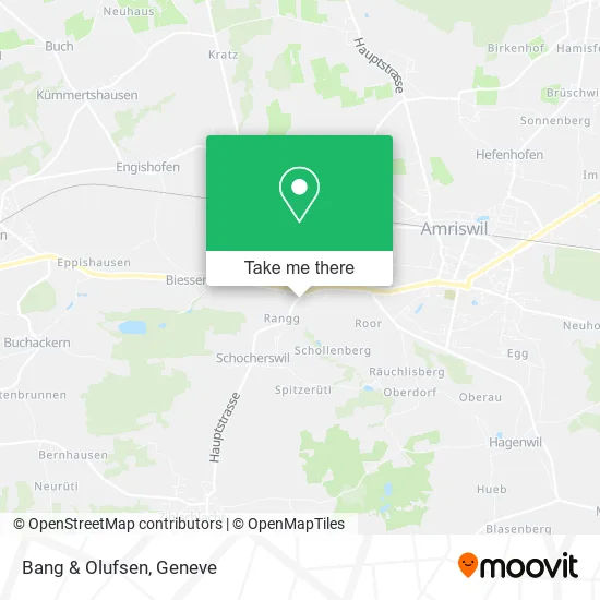 Bang & Olufsen map