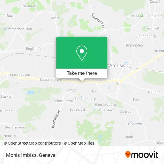Monis Imbiss map