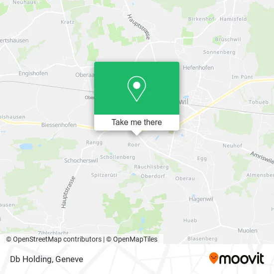 Db Holding map